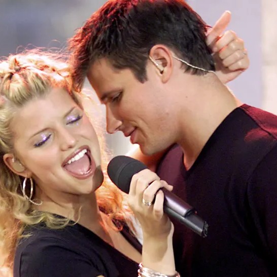 Jessica Simpson & Nick Lachey -- Before the Split - Getty