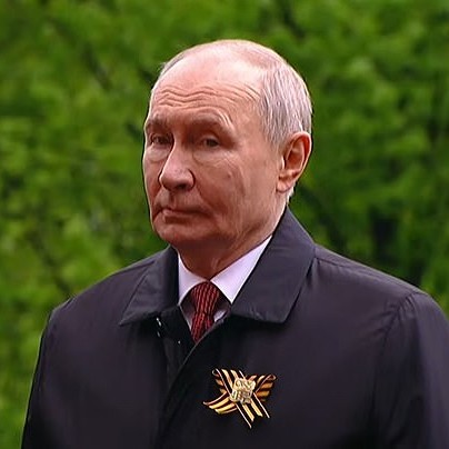 Many commentators focused on Putin's bulging cheeks, saying the regime relies on his health - Daily Mail US