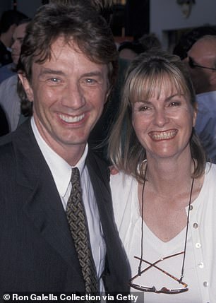 Martin Short with his wife Nancy Dolman, who died of ovarian cancer in 2010.