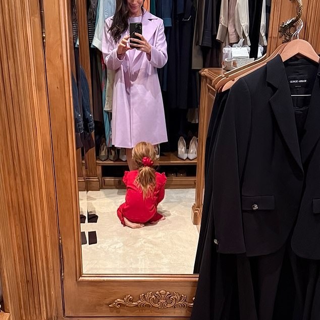 Is this photo of Meghan Markle and her daughter Princess Lilibet a clue that the Duchess of Sussex is launching her own fashion brand? - Daily Mail US