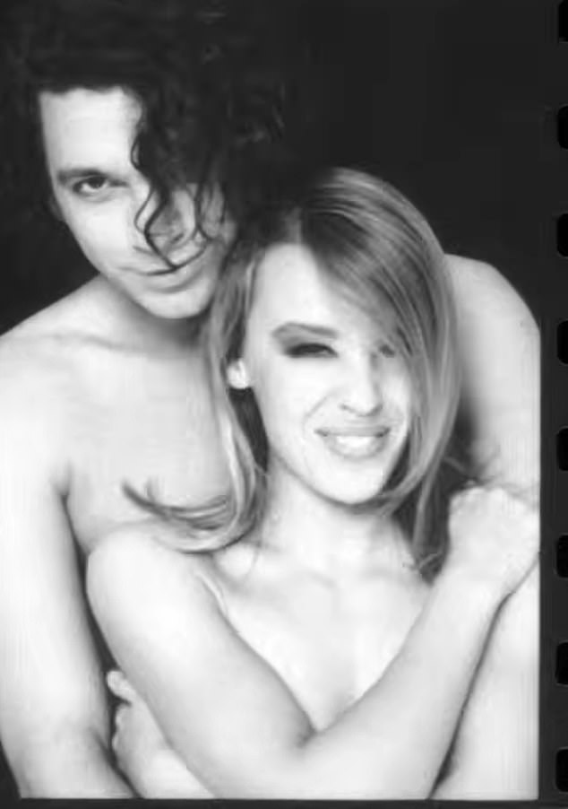 Kylie Minogue and Michael Hutchence during their late-1980s relationship