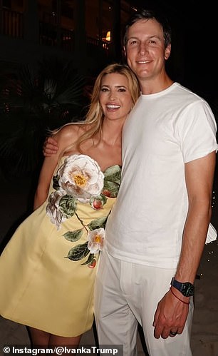 Ivanka Trump and Jared Kushner share a cozy photo during Don Jr.'s Bahamas wedding weekend