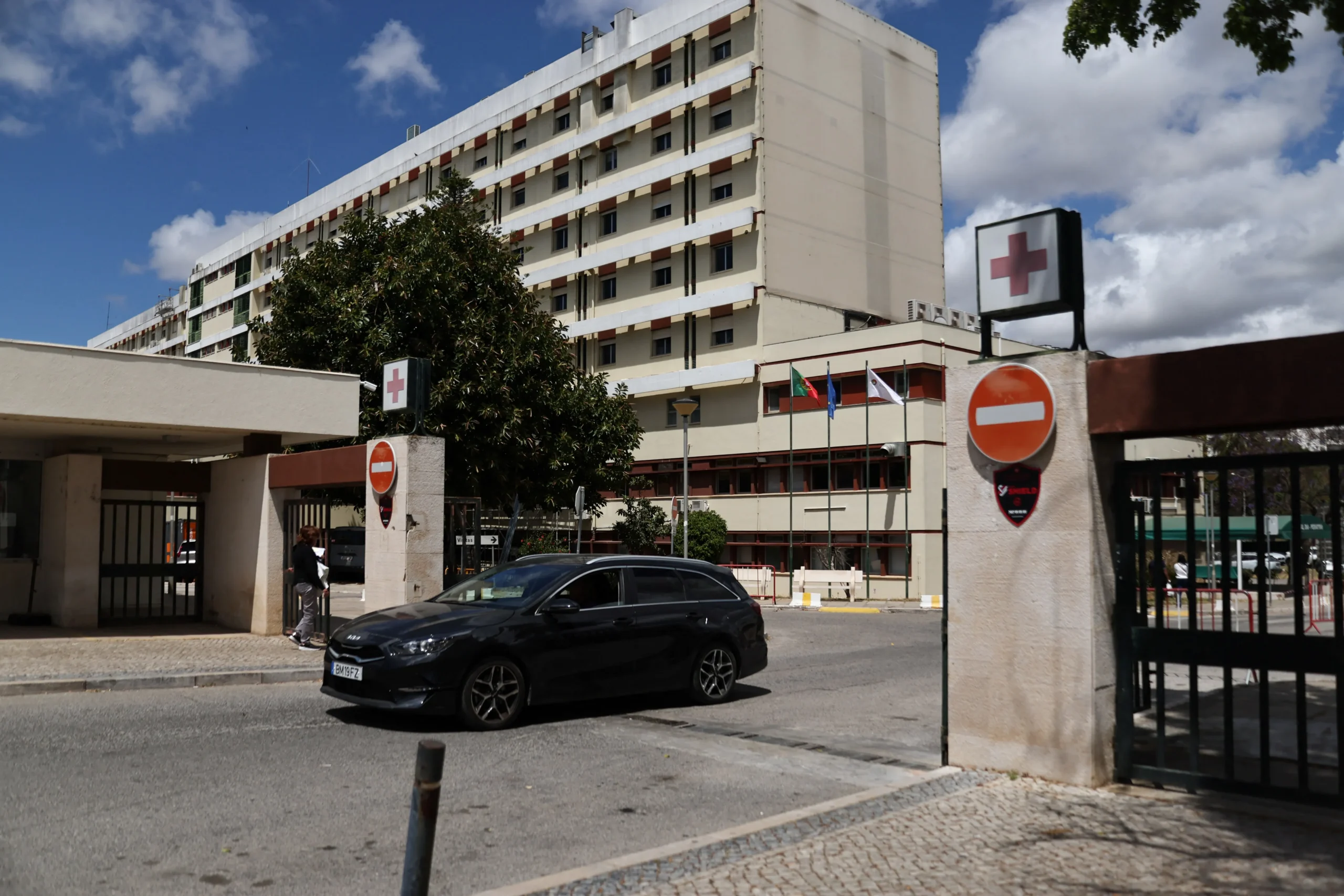 Faro hospital in Portugal, where Bonnie Tyler underwent emergency surgery.