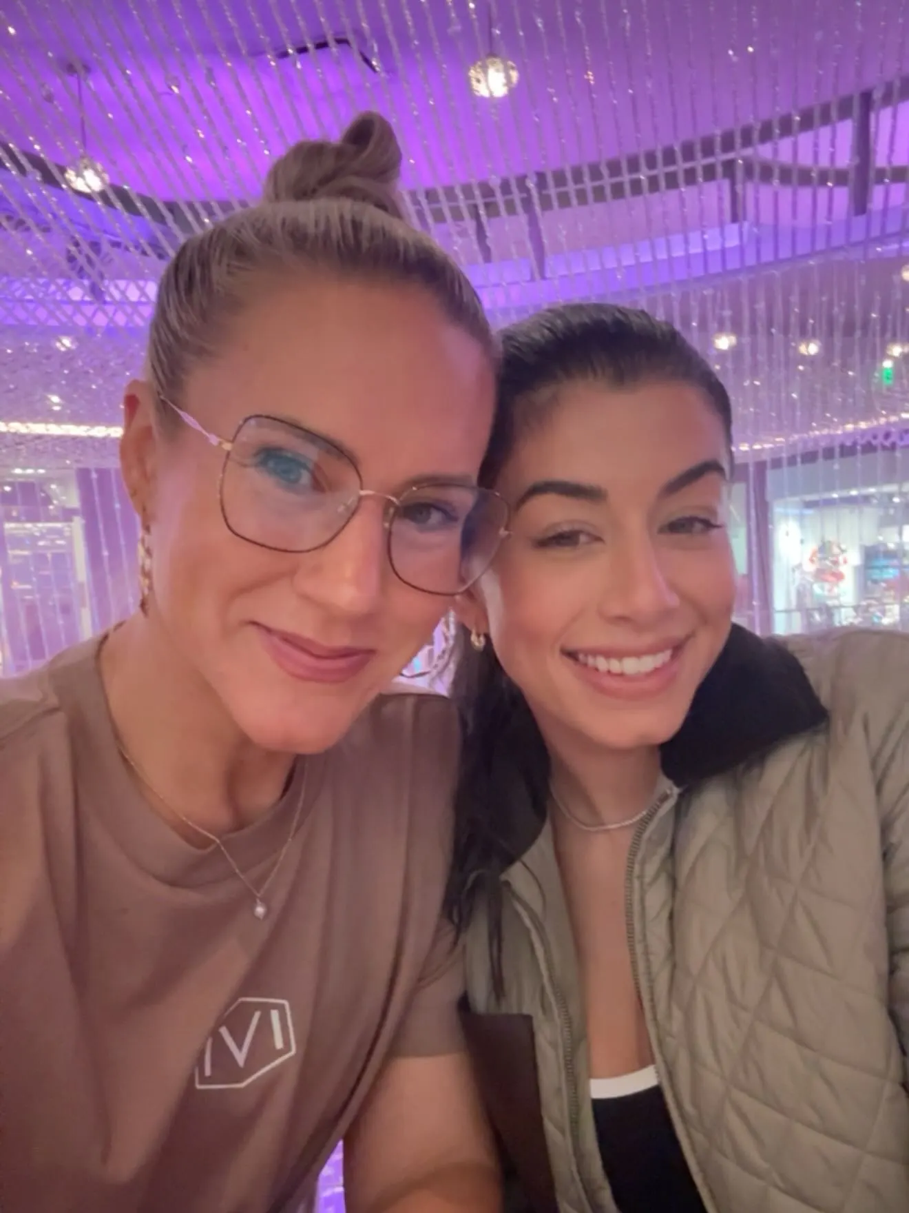 Caitlin Rance and Sarah Jane Ramos in a December Instagram selfie.