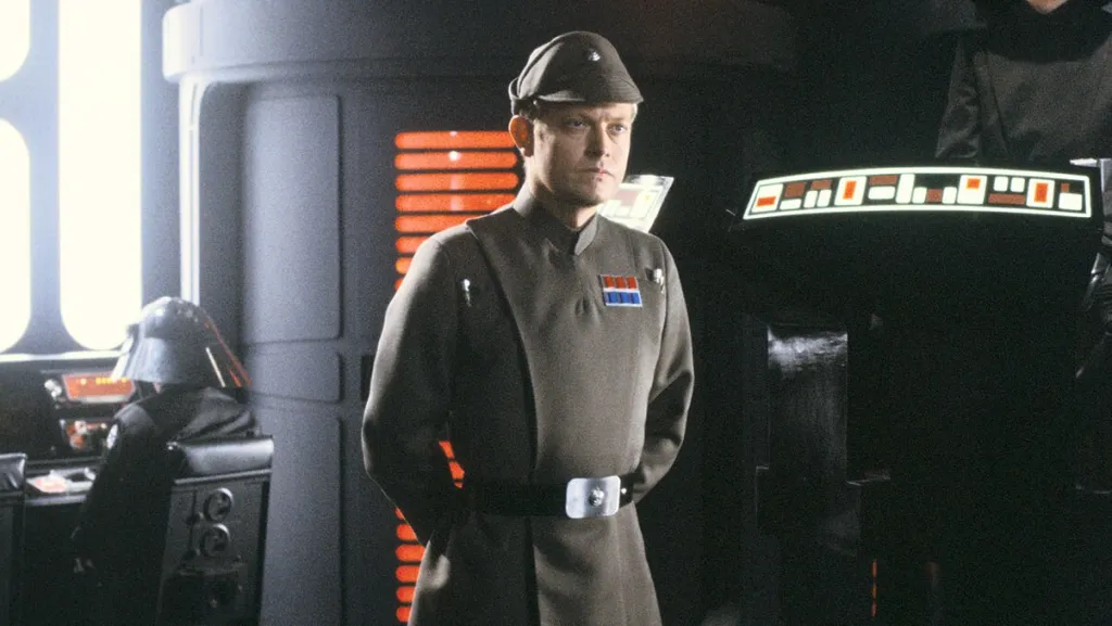 Michael Pennington as Moff Jerjerrod in Star Wars: Return of the Jedi.