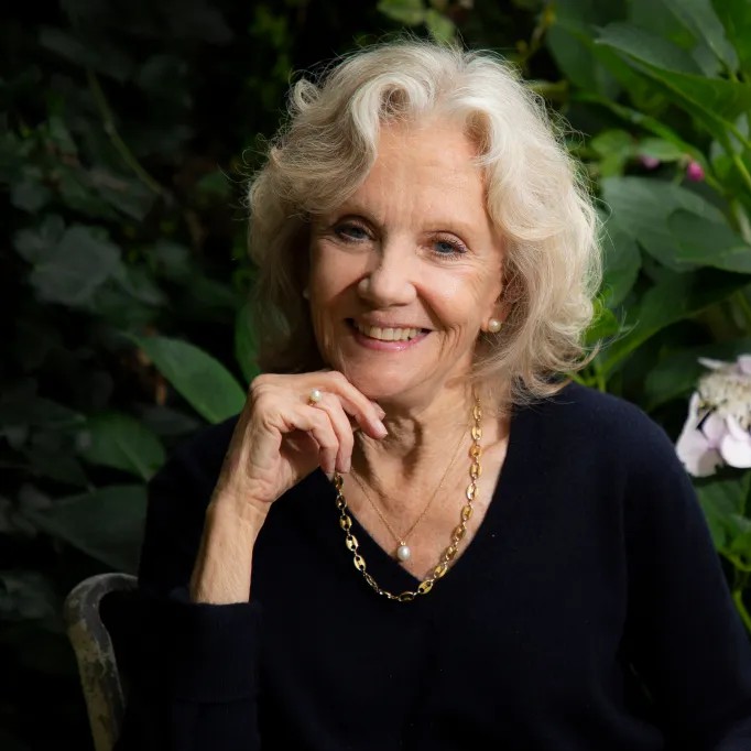 Hayley Mills poses at her home in West London on August 25, 2021 to promote her memoir "Forever Young." - Joel C Ryan/Invision/AP