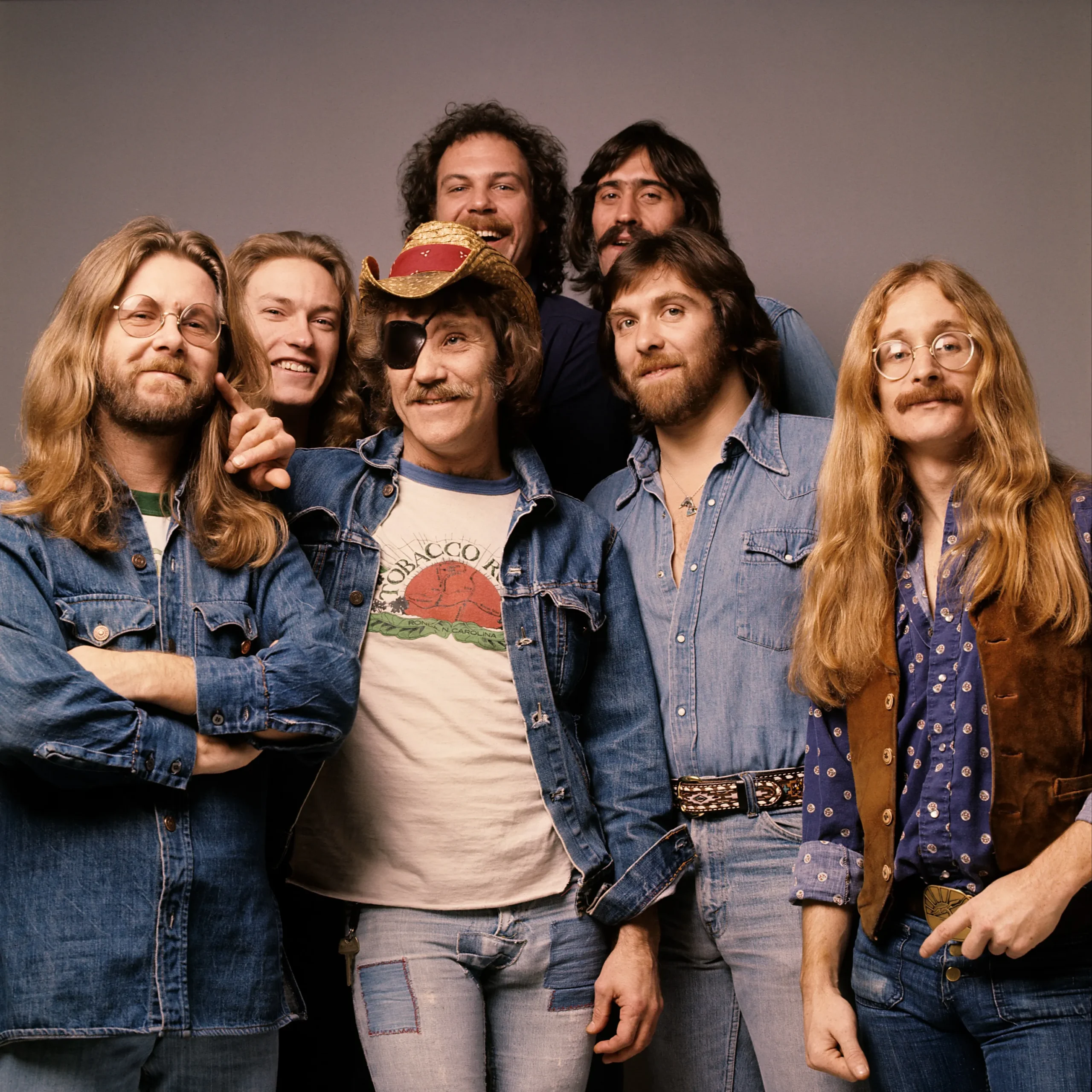 Dr. Hook in 1976, including Dennis Locorriere.