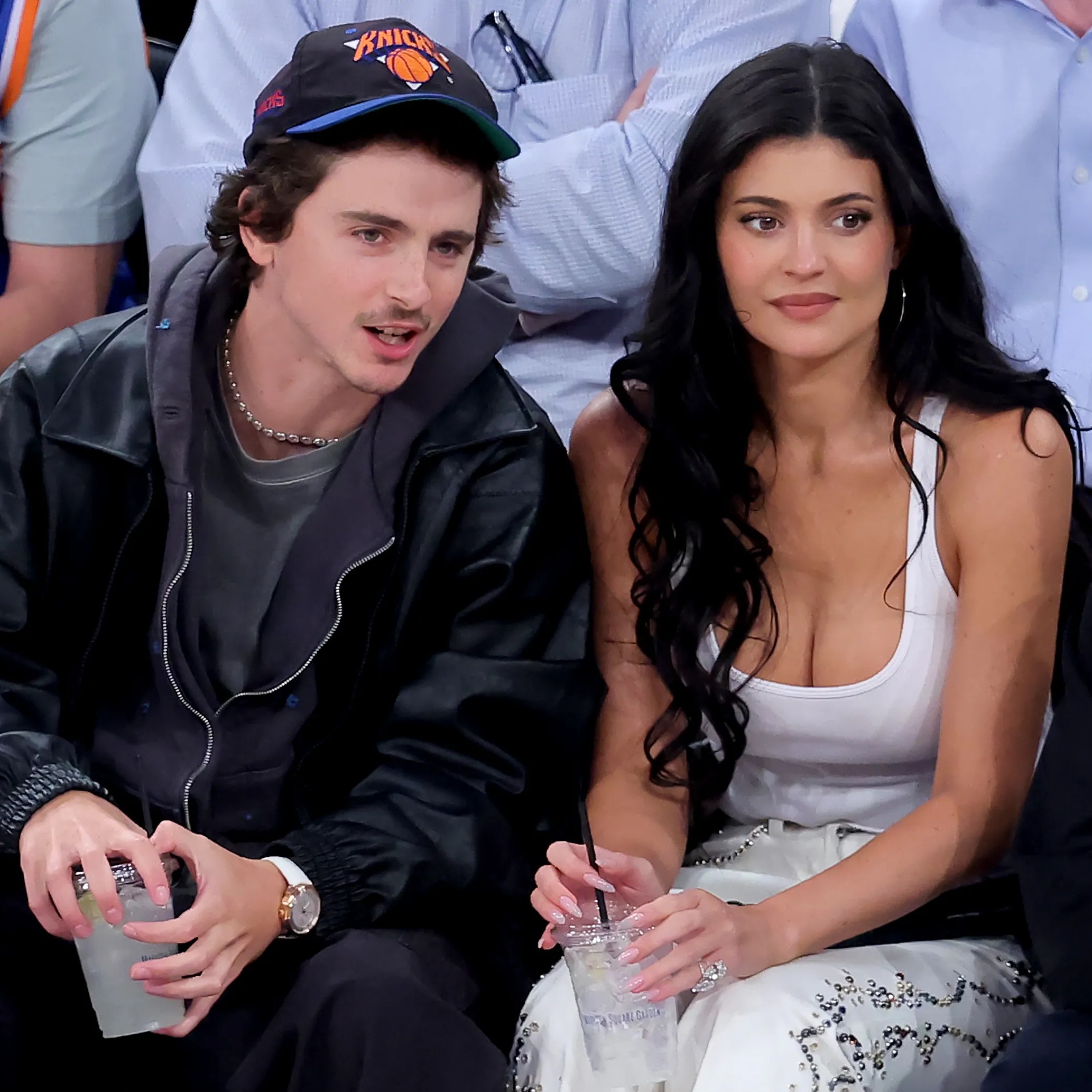 They later met up with Jordyn Woods and Woods' fiance, Knicks player Karl-Anthony Towns. Brad Penner-Imagn Images - Page Six