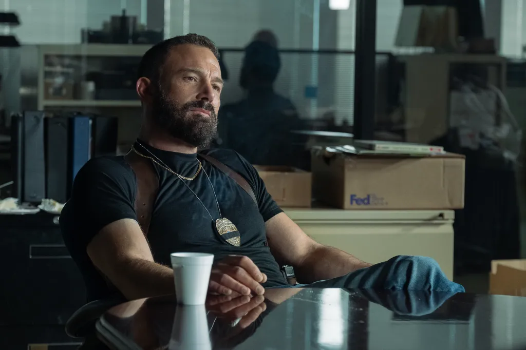 Ben Affleck as Detective Sergeant J.D. Byrne in The Rip.