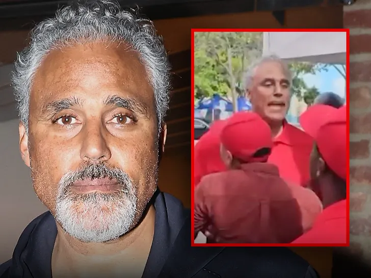 Rick Fox, former Los Angeles Lakers forward and Bahamian political candidate (Getty; composite image).