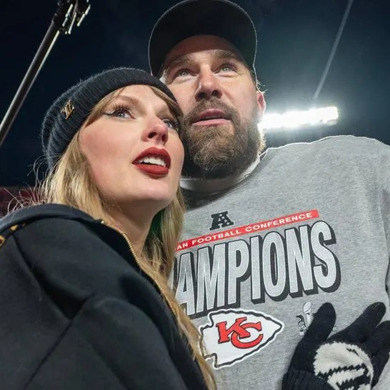 Taylor And Travis Together - Getty