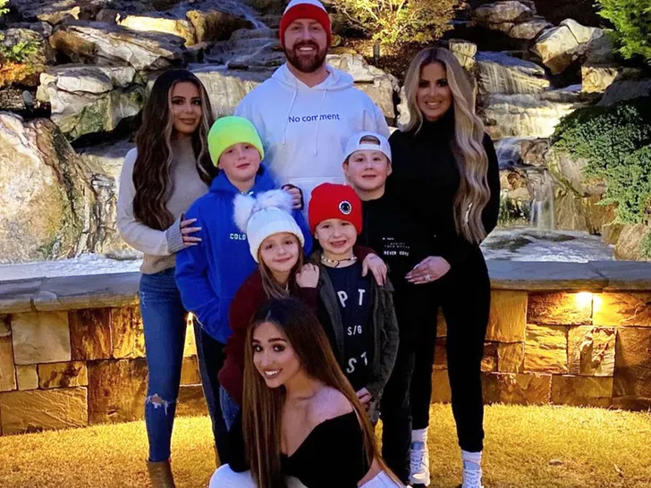 Kim Zolciak-Biermann with her family in an earlier photo