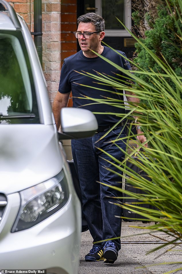 Andy Burnham pictured after his Makerfield by-election victory