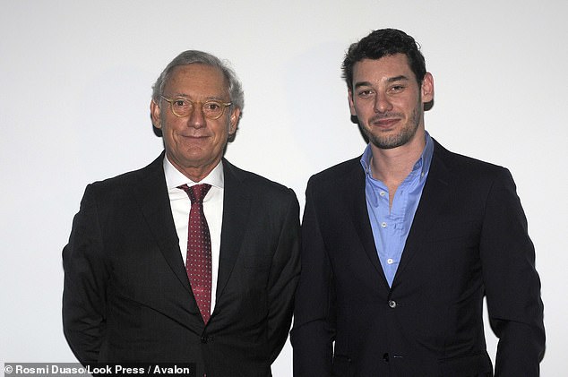 Isak Andic with his son Jonathan in 2013.
