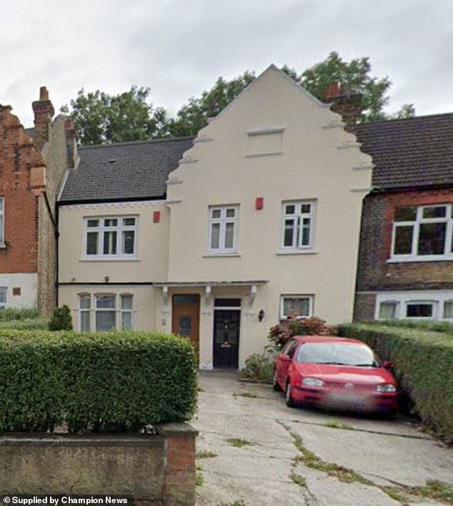 Two neighboring properties in Sydenham, London, central to the estate dispute