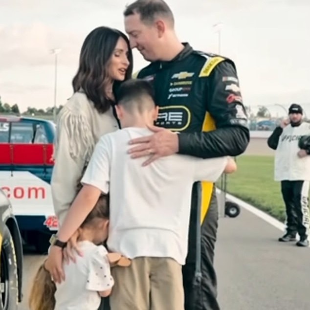Samantha Busch shared a heartbreaking Father's Day tribute to late husband, Kyle Busch - Daily Mail US