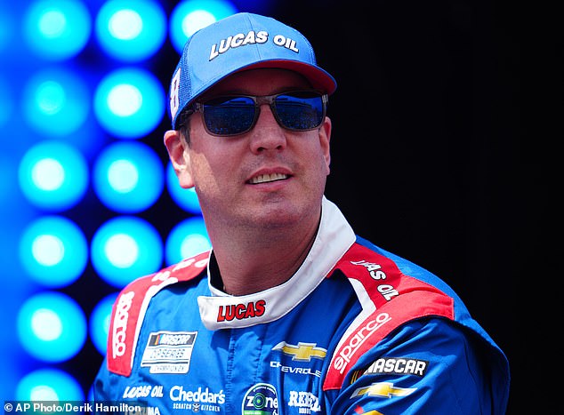 Kyle Busch in racing gear