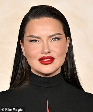 Adriana Lima at The Hunger Games: The Ballad of Songbirds & Snakes premiere in November 2023