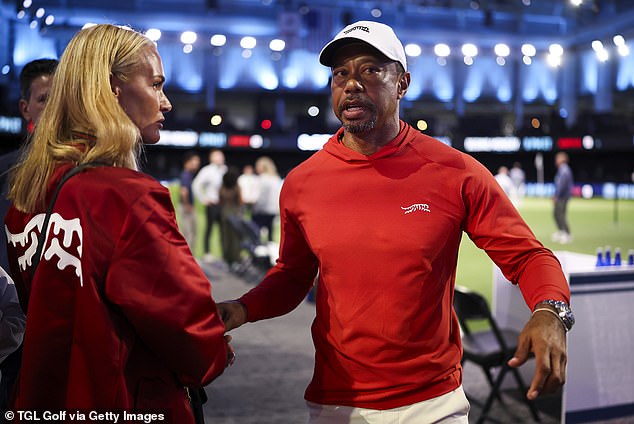 Tiger Woods briefly returned to the US when Vanessa Trump announced her diagnosis