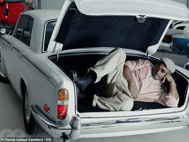Idris Elba in a relaxed moment, as he shifts focus toward activism and community projects.
