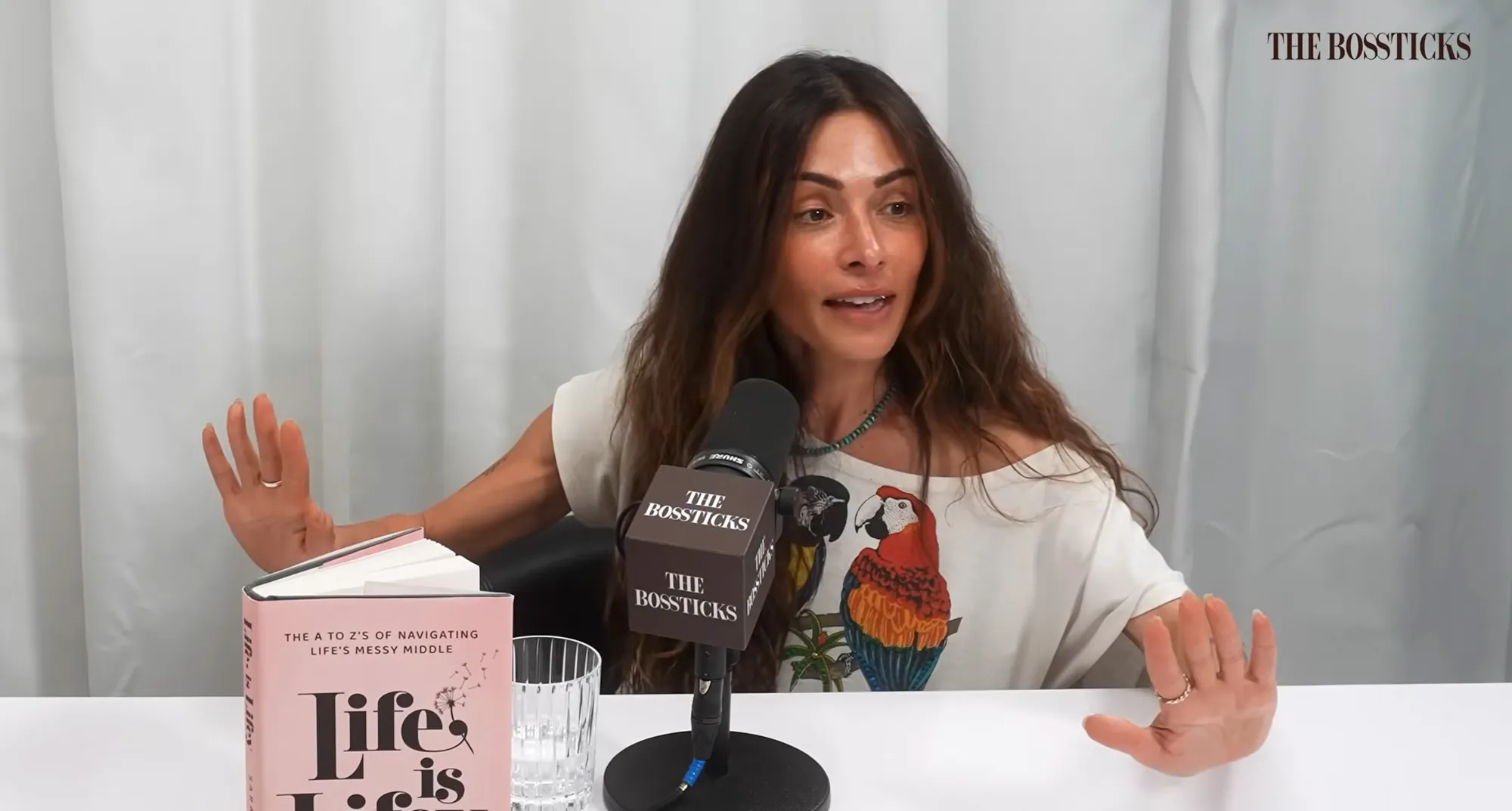 Sarah Shahi discusses The Sopranos on The Skinny Confidential podcast.