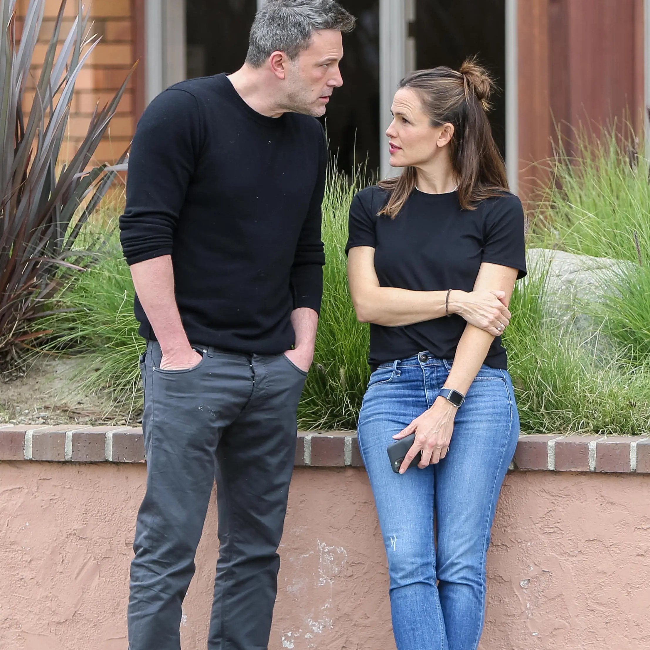 In January, Jennifer (seen above with the actor in 2020) said it was "hard" divorcing Affleck. - GC Images