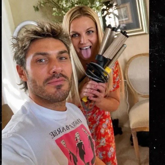 Britney Spears with Chris Appleton (Instagram) - Getty