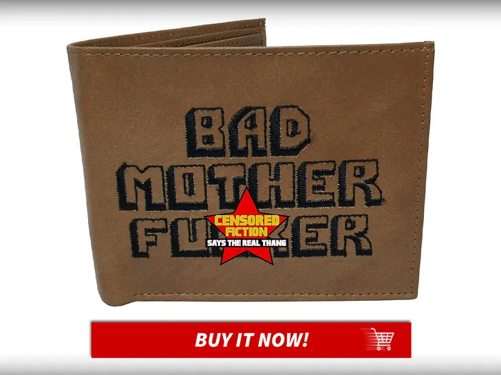 BMF-style leather wallet inspired by Jules Winnfield's Pulp Fiction accessory